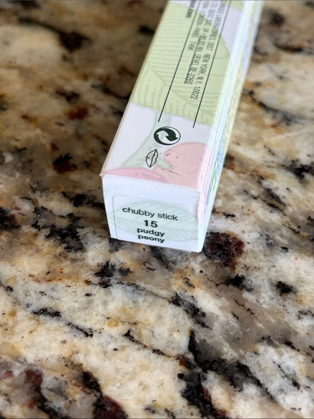 ⚡️❤️Clinique Chubby Stick Moisturizing Lip Colour Balm Pudgy Peony Rare + HTF